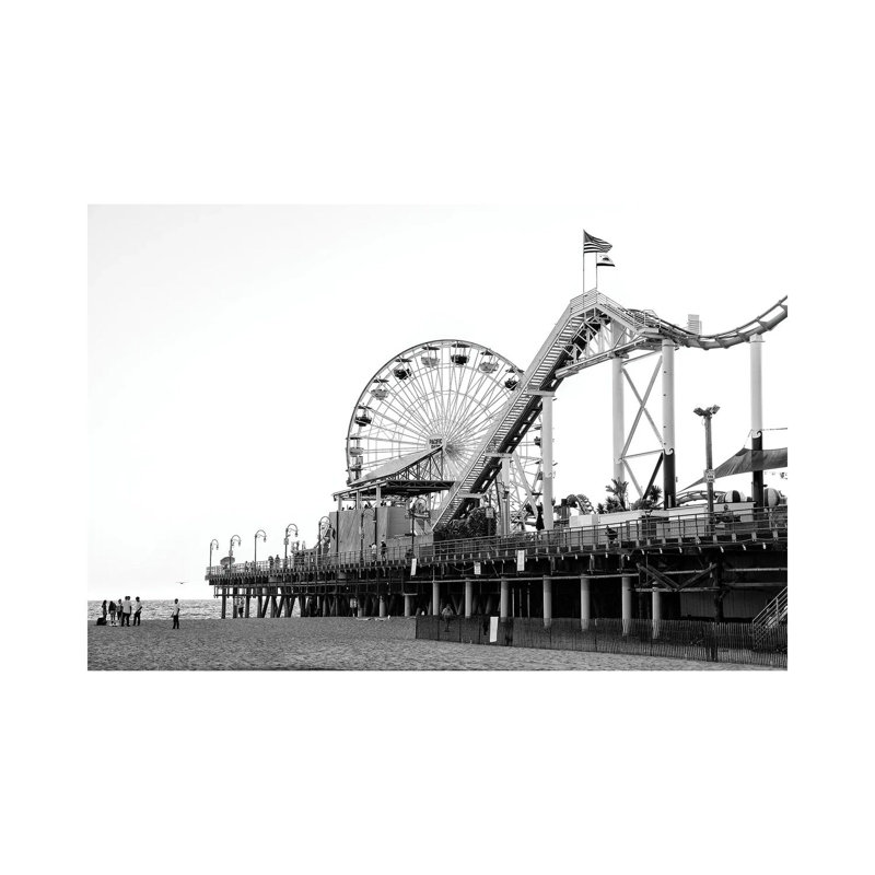Pacific Park II 1 Piece Wrapped Canvas Wall Art, 30.48 cm H x 45.72 cm W