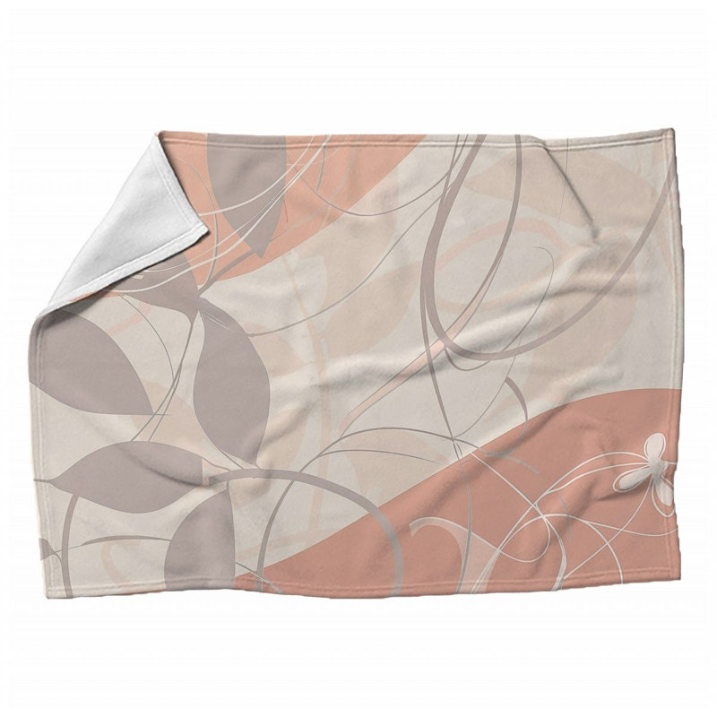 Machine Printed Throw Blanket, Throw