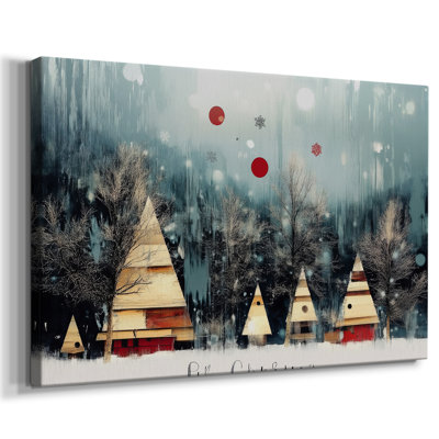 Christmas Holiday Art III- Gallery Wrapped Canvas-LXXII
