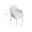 Chaise avec accoudoirs rembourrée Piner-26390034