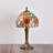Table Lamp, Stained Glass Bedside Table Lamp With Industry Bronze Resin Base, Tiffany Lamp For Living Bedroom, Reading Desk Light, Sympathy Victorian Type Night Downlight, Farmhouse Desk Reading Light, Bedroom Decor Comes with 1 Bulb-749524826