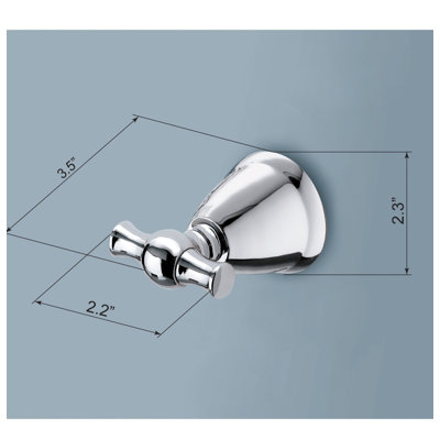 Lira Wall Mounted Bathroom Hook