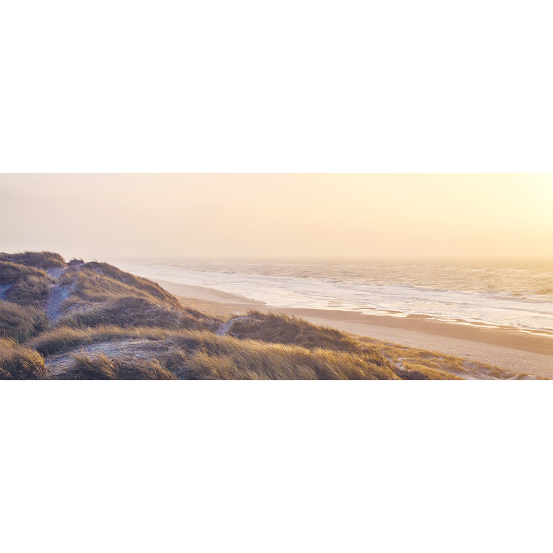 Sylt II - No Frame Print on Glass, 50cm H x 125cm W x 1.4cm D