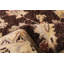 Tapis brun foncé Peshawar Oushak 2 pi 8 po x 12 pi 0 po
