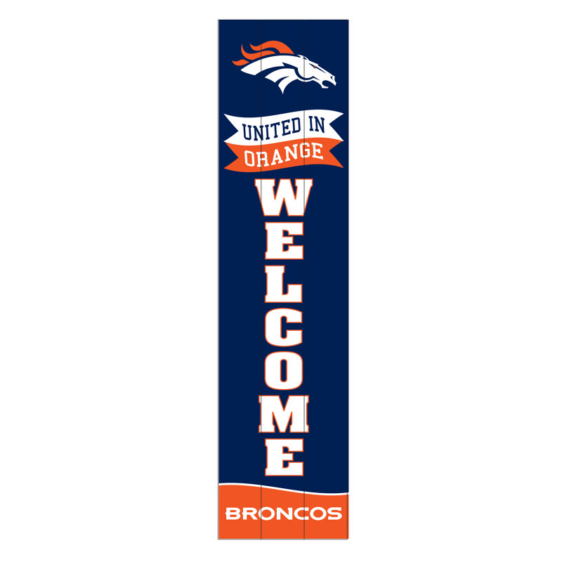 Enseigne murale 47 po NFL, NFL Denver Broncos