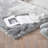 Kellor Washable Silver Gray Fluffy Faux Sheepskin Fur Shag Area Rug-1452041553