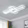 Canace 3-Light RectangleLED Flush Mount Ceiling Light