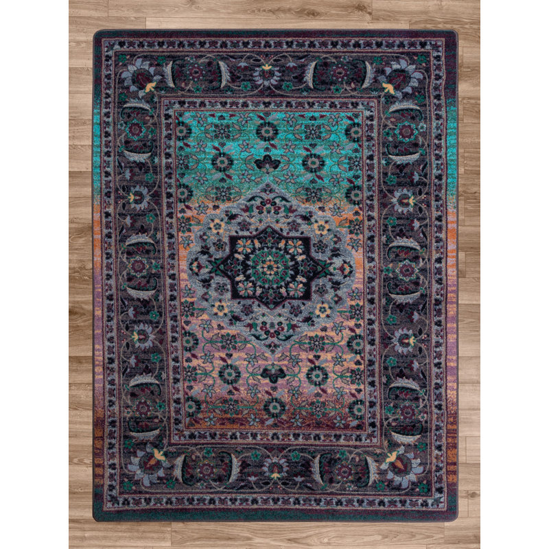 Dorleus Oriental Indoor Rug, Rectangle 5' x 8'