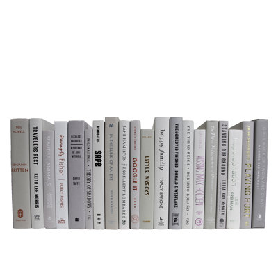 Decorative Books  Marble Books  Grey Books By The Foot