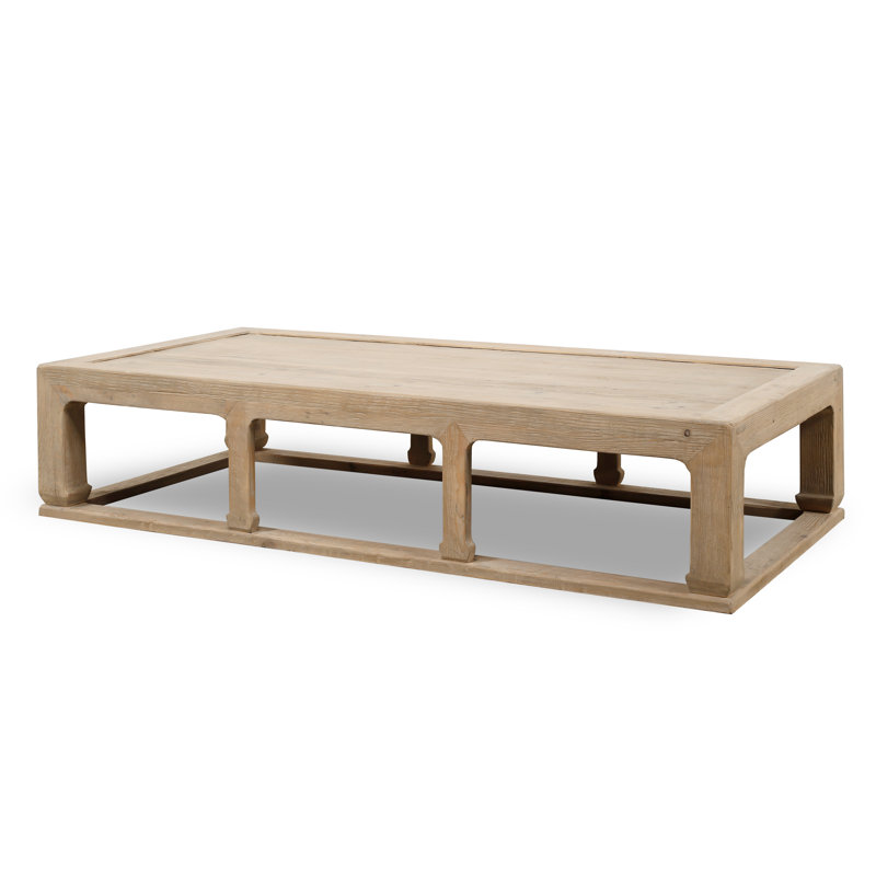 Table basse en bois massif