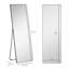 Miroir autoportant ou mural polyvalent pour la chambre à coucher, le salon et la salle de bain