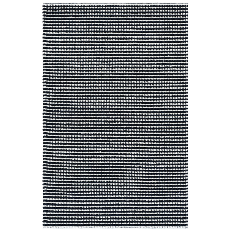 Natura Hand Woven Wool;Cotton Solid Color Indoor Rug, 4'-0" x 6'-0" Rectangle