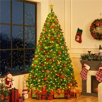 Harbai Easy Set-Up Lighted Christmas Tree