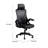 Executive Swivel Office Gaming Chair, Adjustable Headrest, Black Mesh Seat
