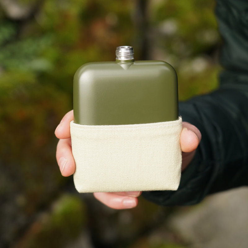 Army Green Flask