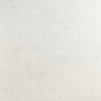 Saroshi 11.41 in. x 11.69 in. Matte Porcelain Marble Look Floor & Wall Mosaic Tile(0.92 Sq.Ft./Each)