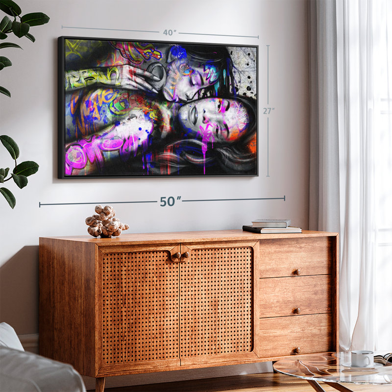 " African Affection ", 40" H x 27" W