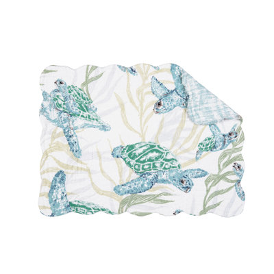 Cape Canaveral Reversible Washable Set of 6 Placemats
