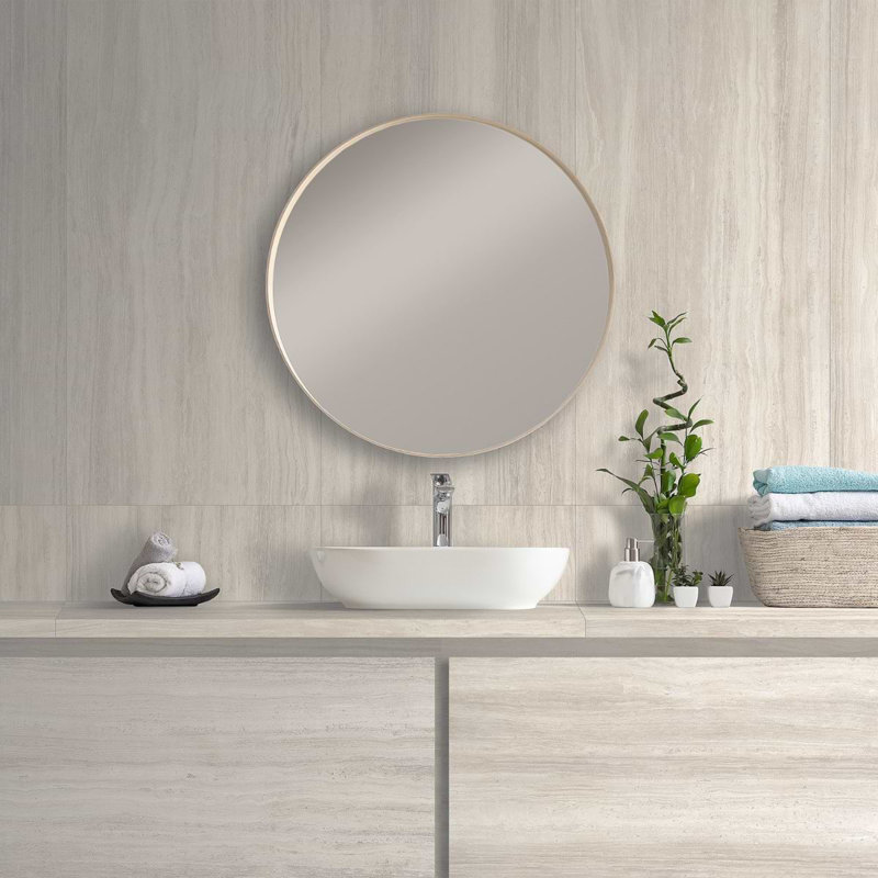 Nashville White 24X48 Matte Porcelain Tile, Beige Matte