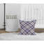 Coussin décoratif taupe Anthony Plaid-107834868-107834869