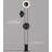 Sleek Linear Metal Frame Warm Glow Floor Lamp