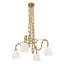 Luminaire suspendu 4 lumières 40 "Cordón