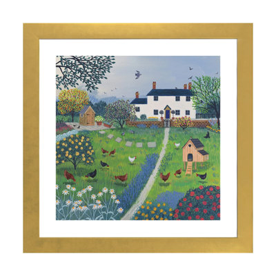 "The Hen House" par Jo Grundy, reproduction d’art