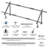 Multi-Pieces Solar Panel Mounting Brackets 30°-60° Adjustable
