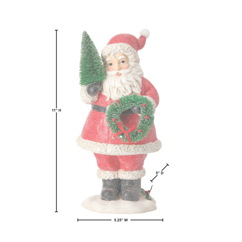 Couronne de père Noël en sisal 10,5 po