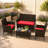 Jasmin - Person Patio Conversation Set with Cushions-1113220786