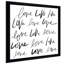 «Love, Love, Love (Square)» par SD graphiques Studio Print-1825684997-1825685006