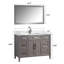 Meuble-lavabo simple avec miroir 48 po Lachine-33561664