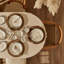 Assiette plate en porcelaine Bon Appetit