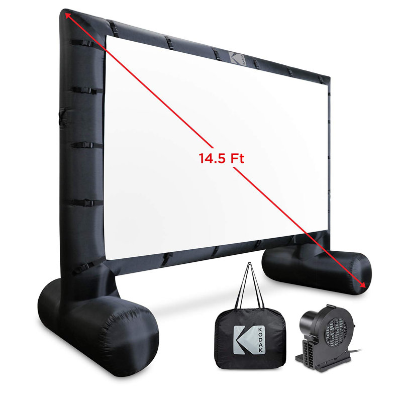 Écran de projection gonflable pour l'extérieur