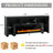 94.5 Inch Led Tv Stand With Fireplace, High Glossy Tv Entertainment Center With Storage Shelves For Living Room-291557548
