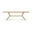 X Solid Oak Dining Table-98304953