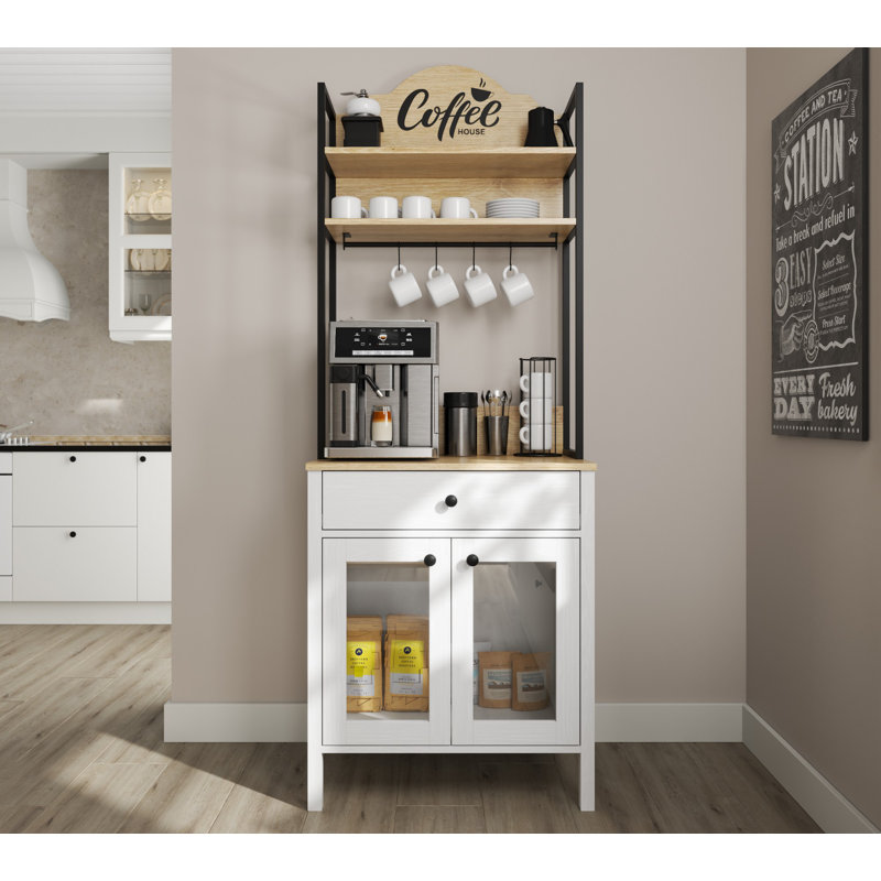 Armoire à café, Noir