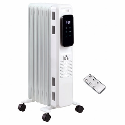 24.75" Electric Space Heater, Freestanding 161 Sq. Ft. Heater With 3 Modes, Timer, And Remote, 1500 W