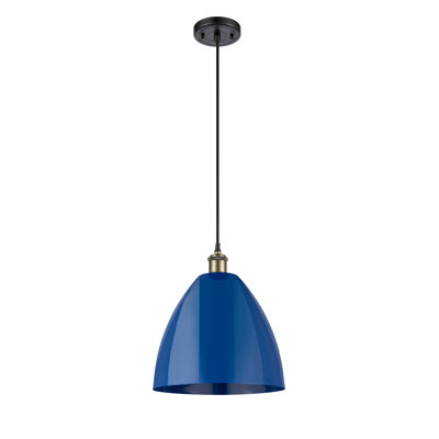 Plymouth Dome 1 - Light Single Drop Pendant Pendant