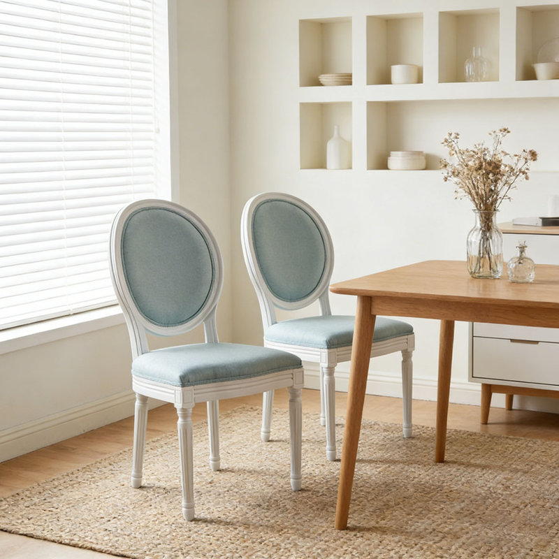 DINING CHAIR SET, Light Blue
