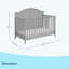 Lit de bébé convertible 5-en-1 Graco Wilfred-72191287-111567753