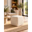 Repose-pieds blanc