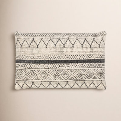 Zetta Rectangular 100% Cotton Lumbar Pillow