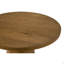 29 po Table basse ronde en bois pour salon moderne avec base à piédestal-170715111