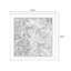 Art mural carré moderne Mid-Century pour salon-1089206658