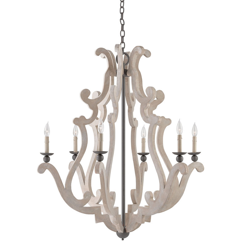 Lustre empire 6 lumières Durand