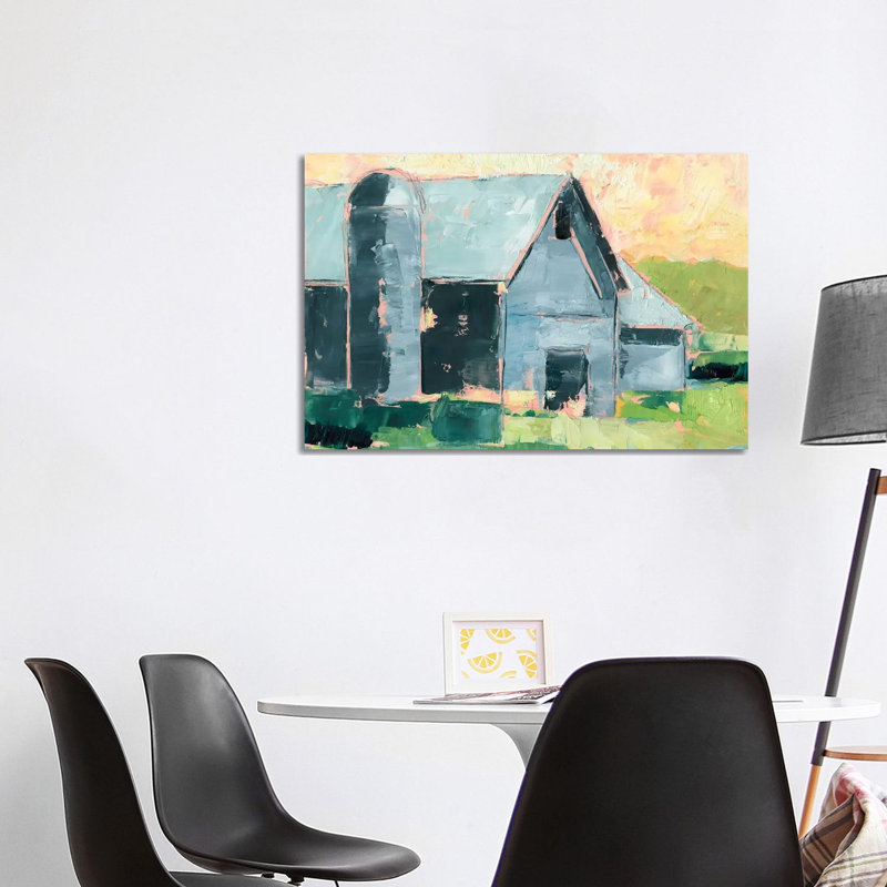 «Southern Glow I» par Ethan Harper - reproduction d'art, H 26 po x l 40 po x 1,5 po, Pas de tapis, Toile tendue
