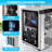 8 Cu Ft Commercial Beverage Display Fridge, Glass Door Cooler