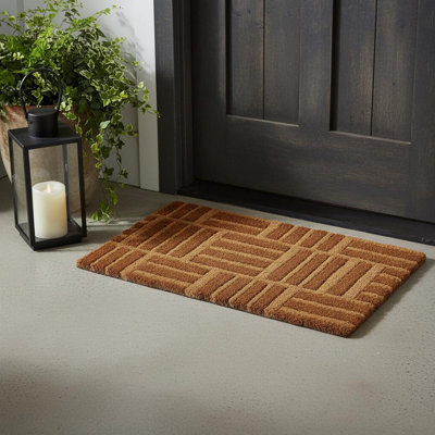 Paillasson brun 18 po x 30 po