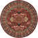 Antiquity Hand-Tufted Red Area Rug